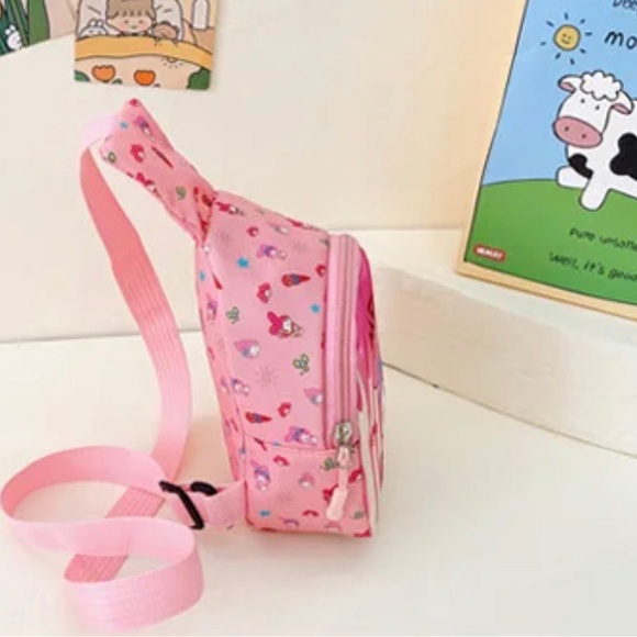 Adorable Kawaii Sanrio Children's Chest Bag - Tiny Backpack - Picture 13 of 15